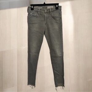ADRIANO GOLDSCHMIED 26R The Farrah High-Rise Skinny Ankle Gray